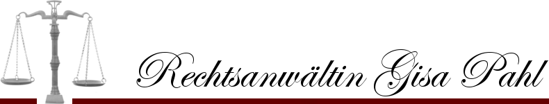 Rechtsanw&auml;ltin Gisa Pahl